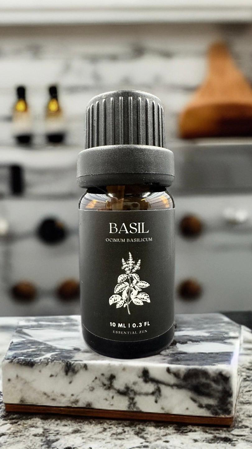 Basil Pure Essential Oil - Essential Zen